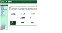 Desktop Screenshot of mtrans.com.sg